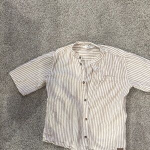 Striped Beige boy’s Shirt